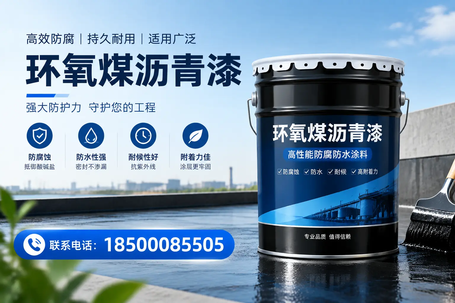 环氧煤沥青漆的施工方法详解，助力大兴安岭企业高效完成项目